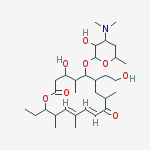 Structure of (4R,5S,6S,7R,9R,11E,15S,16R)-7-(2-Hydroxyethyl)-5,9,13,15-tetramethyl-16-ethyl-4-hydroxy-6-[3-(dimethylamino)-3,4,6-trideoxy-β-D-xylo-hexopyranosyloxy]-1-oxacyclohexadeca-11,13-diene-2,10-dione