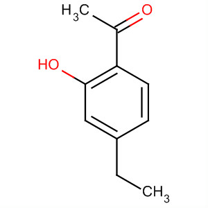 Structure of Ethanone, 1-(4-ethyl-2-hydroxyphenyl)-