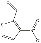 3-硝基-2-噻吩甲醛结构式