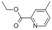 Structure of 4-METHYL-PYRIDINE-2-CARBOXYLIC ACID ETHYL ESTER