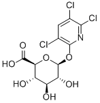 3,5,6-TRICHLORO-2-PYRIDINOL GLUCURONIDE结构式