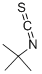 Structure of TERT-BUTYL ISOTHIOCYANATE