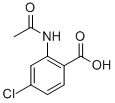 Structure of 2-(ACETYLAMINO)-4-CHLOROBENZOIC ACID