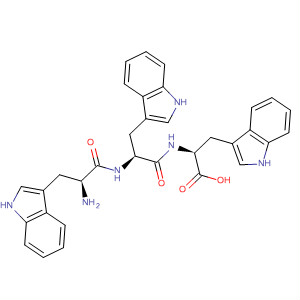 L-Tryptophan, L-tryptophyl-L-tryptophyl-结构式