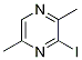 Structure of Pyrazine, 3-iodo-2,5-dimethyl-