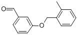 Structure of 3-[(2-METHYLBENZYL)OXY]BENZALDEHYDE