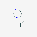 1-Isobutyl-1,4-diazepane结构式