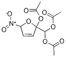 2,5-Dihydro-2-hydroxy-5-nitro-2-furanMethanediol Triacetate结构式