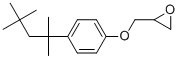 Structure of 2-{[4-(1,1,3,3-TETRAMETHYLBUTYL)PHENOXY]METHYL}OXIRANE