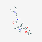 Structure of N-(2-(Diethylamino)ethyl)-5-formyl-2,4-dimethyl-1H-pyrrole-3-carboxamide, Sunitinib intermediate