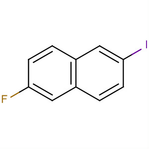 Naphthalene, 2-fluoro-6-iodo-结构式