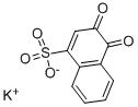 Structure of POTASSIUM 1,2-NAPHTHOQUINONE-4-SULFONIC ACID