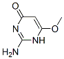 Structure of 4-1H-PYRIMIDINONE,2-AMINO-6-METHOXY-