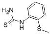 Structure of 1-[2-(METHYLTHIO)PHENYL]-2-THIOUREA
