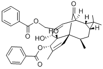 Structure of INGENOL 3,20-DIBENZOATE