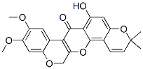 6A,12A-二去氢-ALPHA-毒灰叶酚结构式