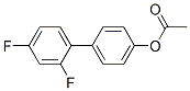 2,4-difluoro[1,1-biphenyl]-4-yl acetate结构式