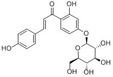 Structure of (E)-2,4-Dihydroxy-4-(β-D-glucopyranosyloxy)chalcone