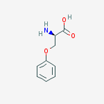 (R)-2-amino-3-phenoxypropanoic acid结构式
