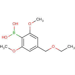 Boronic acid, [4-(ethoxymethyl)-2,6-dimethoxyphenyl]-结构式