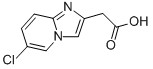 Structure of (6-CHLORO-IMIDAZO[1,2-A]PYRIDIN-2-YL)-ACETIC ACID