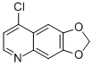 Structure of 8-CHLORO[1,3]DIOXOLO[4,5-G]QUINOLINE