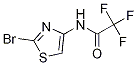 Structure of N-(2-bromo-1,3-thiazol-4-yl)-2,2,2-trifluoroacetamide