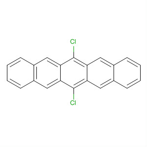 Structure of 6,13-dichloropentacene