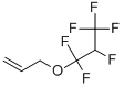 Structure of ALLYL 1,1,2,3,3,3-HEXAFLUOROPROPYL ETHER