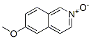 Structure of ISOQUINOLINE,6-METHOXY-,2-OXIDE
