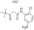 Structure of N-(5-Amino-2-chlorophenyl)-4,4-dimethyl-3-oxovaleramide