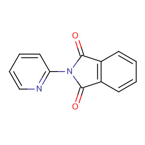 Structure of 1H-Isoindole-1,3(2H)-dione, 2-(2-pyridinyl)-