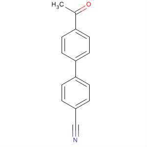 [1,1'-Biphenyl]-4-carbonitrile, 4'-acetyl-结构式