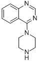 Structure of 4-piperazin-1-ylquinazoline