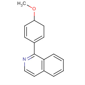 Structure of Isoquinoline, 3,4-dihydro-1-(4-methoxyphenyl)-