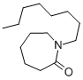 Chemical structure of N-OCTYL CAPROLACTAM