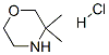 Structure of 3,3-Dimethylmorpholine hydrochloride