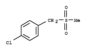 Structure of Sulfone, p-chlorobenzyl methyl
