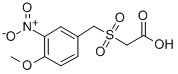 Structure of 4-Methoxy-3-nitrobenzylsulfonylacetic acid