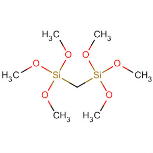 Structure of 2,6-Dioxa-3,5-disilaheptane, 3,3,5,5-tetramethoxy-