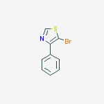 Structure of 5-Bromo-4-phenylthiazole