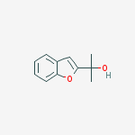 2-(Benzofuran-2-yl)propan-2-ol结构式