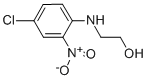 4-氯-N-(2-羟基乙基)-2-硝基苯胺结构式