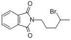Structure of 2-(4-BROMOPENTYL)-1H-ISIONDOLE-1,3(2H)DIONE