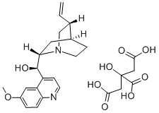 Structure of QUININE CITRATE