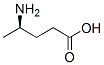 Structure of (4R)-4-Aminopentanoic acid