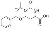 Structure of BOC-SER(TBU)-OH