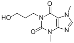 Structure of 1-(3-Hydroxypropyl)-3,7-dimethyl-1H-purine-2,6(3H,7H)-dione
