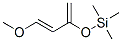 Structure of 1-METHOXY-3-TRIMETHYLSILOXY-1,3-BUTADIENE