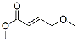 2-Butenoic acid, 4-methoxy-, methyl ester结构式